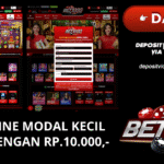 slot online modal kecil
