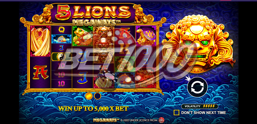 5 lions megaways