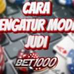 cara mengatur modal judi