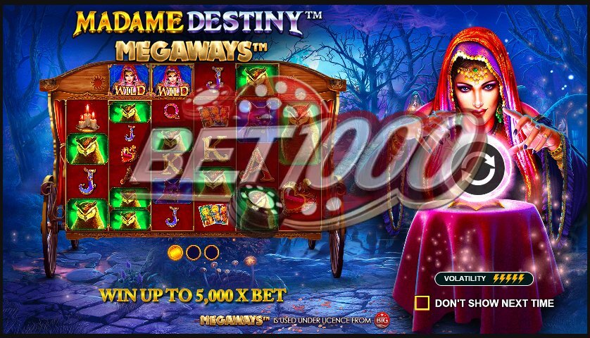 madame destiny megaways