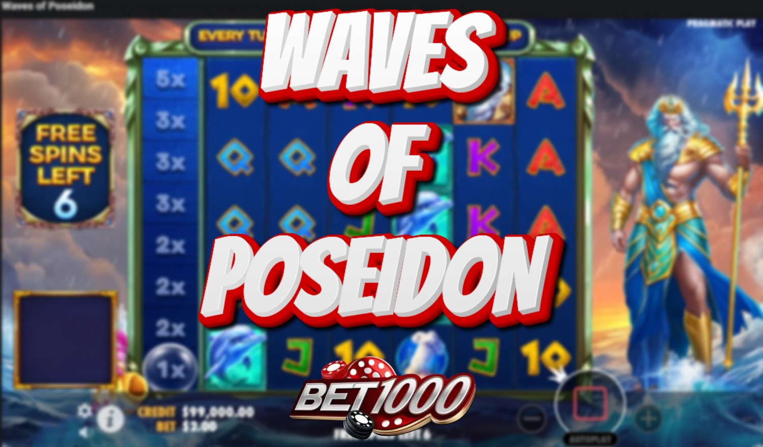 waves of poseidon